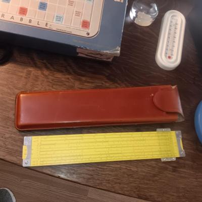 EMERSON RADIO, SCRABBLE GAME, DESK ORGANIZER AND MORE