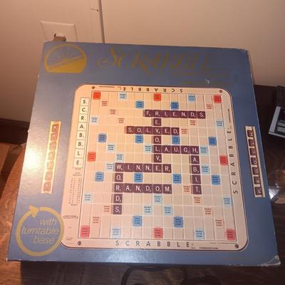 EMERSON RADIO, SCRABBLE GAME, DESK ORGANIZER AND MORE