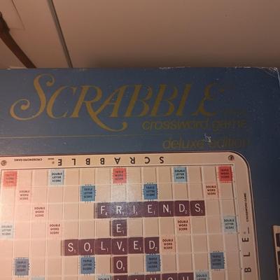 EMERSON RADIO, SCRABBLE GAME, DESK ORGANIZER AND MORE