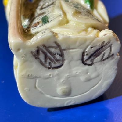 Asian Resin 3" Netsuke Style Figure in VG Preowned Condition.