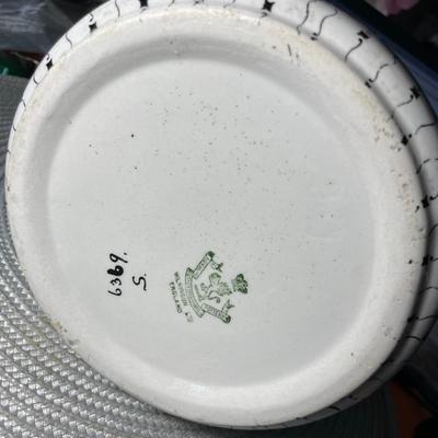 Vintage Royal Staffordshire Pottery Wilkinson Ltd England Pitcher 10" Tall in Good Preowned Condition.