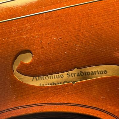 Vintage Antonius Stradivarius 22-1/2" Violin as Pictured. (May Need an Overhaul as I know Nothing about These Instruments).