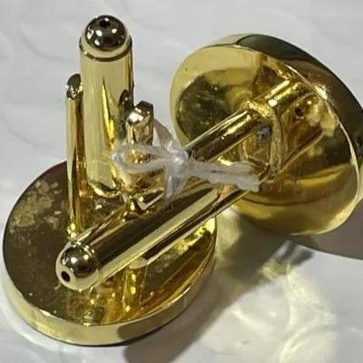 Vintage College Fraternity "Omega Psi Phi" Cufflinks in Never Worn Condition.