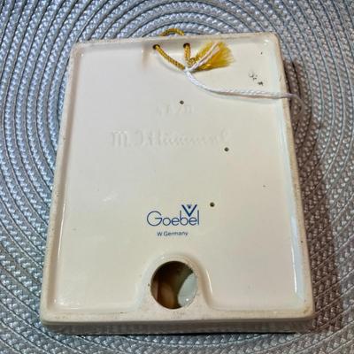 MJ Hummel Madonna & Baby Jesus Plaque 48/II Made in Germany in Good Preowned Condition.