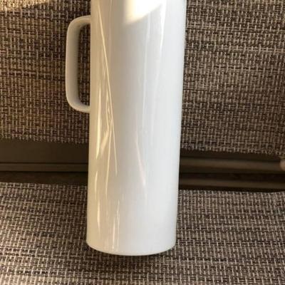 Johann Haviland Bavaria Germany 1913 Mercedes-75/PS, 1.5 Liter Ceramic 11" Tall Pitcher Preowned from an Estate.