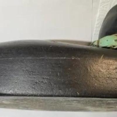 Vintage/Primitive Lighter Weight Wooden Duck Decoy 17+" Long in Good Preowned Condition as Pictured.