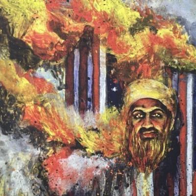 Liberty Weeps by Diane McGovern Limited Edition #1/25 18.5" x 23" Preowned from an Estate Matted Unframed.