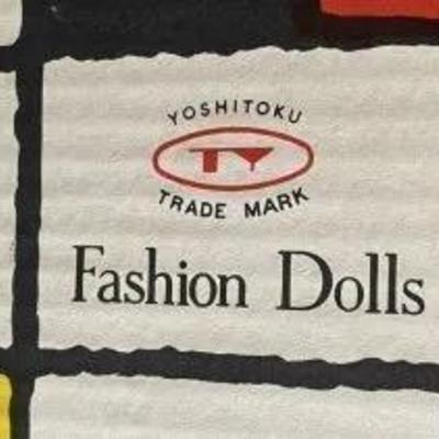 Vintage Scarce Yoshitoku Japanese Doll 18" Tall, Bought in Tokyo in c1980 w/Original Box in VG Condition.