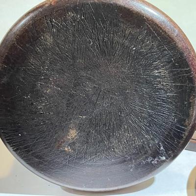 Vintage African Hand Carved Elephants and Rhinoceros Coaster Box Set w/6 Coasters as Pictured.