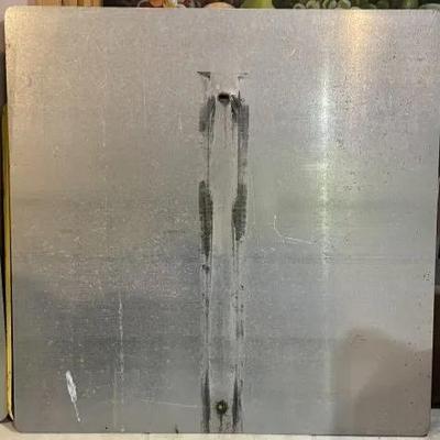 Heavy Duty High Intensity Reflective Aluminum Do Not Enter Sign 30" X 30" Used.