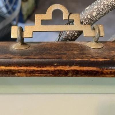 Beautiful Vintage Framed Asian Inspired 3-Dimensional Mother of Pearl Shell Art. Wall Decor Encased Frame Size 15.5" x 27" in...