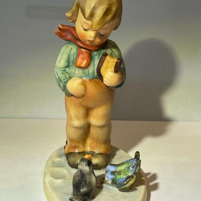 Hummel Goebel Figurine: #300, Bird Watcher 5-1/8" Tall as Pictured.