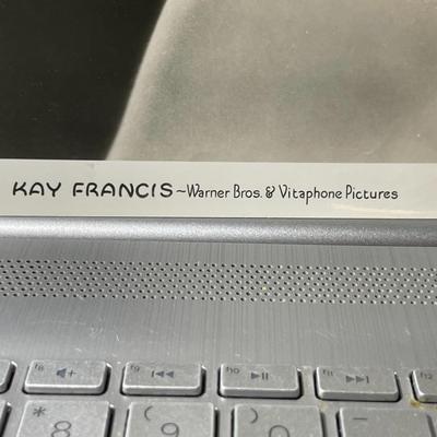 KAY FRANCIS - 8x10 Photograph by Warner & Vitaphone Pictures as Pictured.