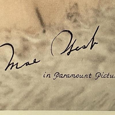 MAE WEST - 8x10 Stamped Signature Photo Print by Paramount Pictures as Pictured.