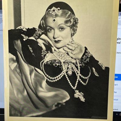 CONSTANCE BENNETT - 8x10 Photo Print "The Affairs of Cellini 1934" Motion Picture Print as Pictured.