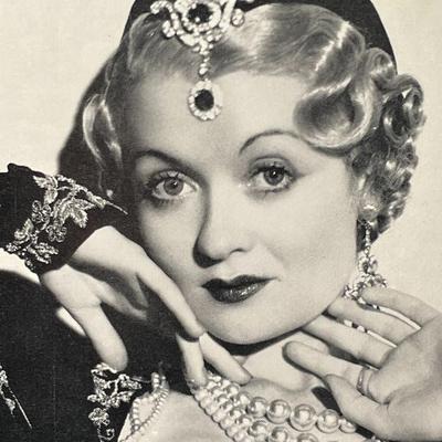 CONSTANCE BENNETT - 8x10 Photo Print "The Affairs of Cellini 1934" Motion Picture Print as Pictured.