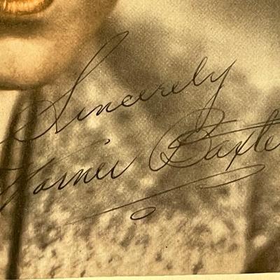 WARNER BAXTER Actor- 8x10 Photo Print w/Stamped Signature as Pictured.