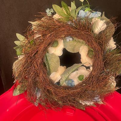 Lot 7. Pair of Hydrangea Wreaths