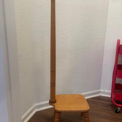 Lot 13. Vintage Wooden Stool