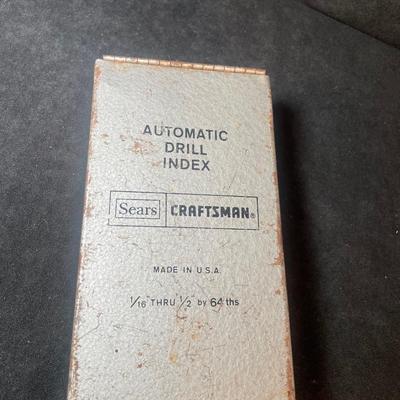 Lot 28. Craftsman Automatic Drill Index with Bits