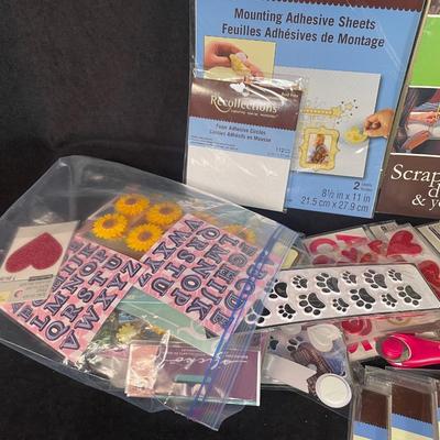 Lot 58. Scrapbooking Supplies - Huge Assortment