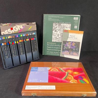 Lot 59. Pastel Drawing Supplies