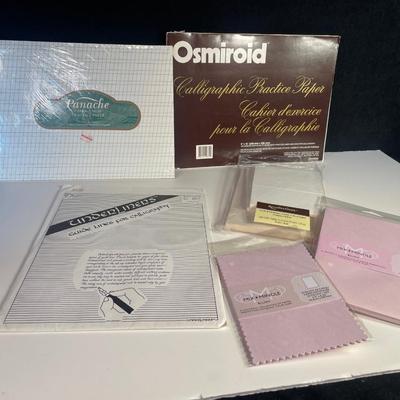 Lot 63. Calligraphy Supplies