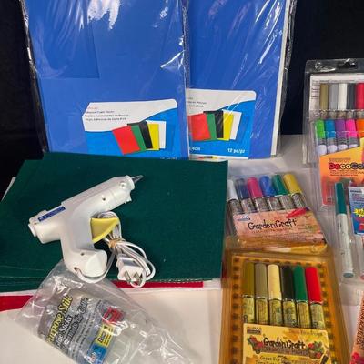Lot 65 Misc Craft Supplies
