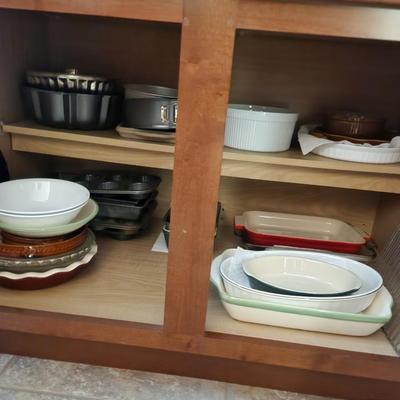 Misc. silverware and dishes