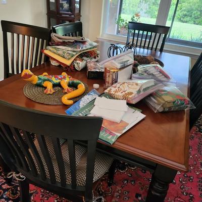 Dining room table with 4 chairs