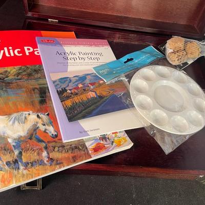 Lot 68. Acrylic Painting Lot