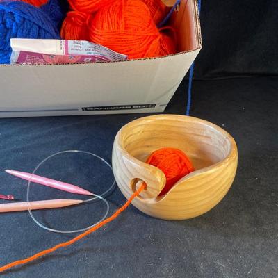Lot 71. Yarn Bowl and UF Yarn