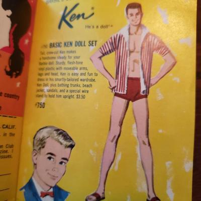 1962 Basic Ken Doll Set