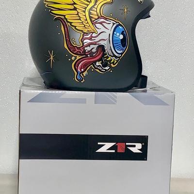 NOS Z1R Motorcycle Helmet - Flying Retina, Size M
