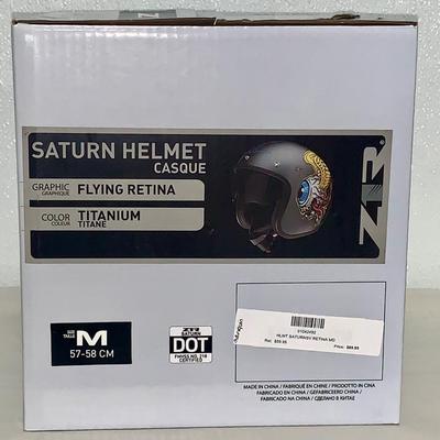 NOS Z1R Motorcycle Helmet - Flying Retina, Size M