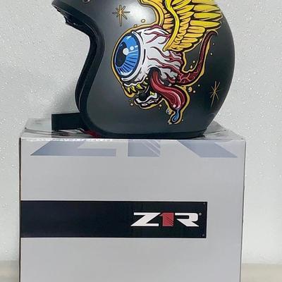 NOS Z1R Motorcycle Helmet - Flying Retina, Size M