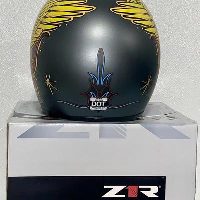 NOS Z1R Motorcycle Helmet - Flying Retina, Size M