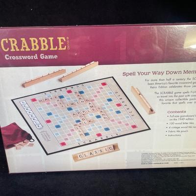 Lot 79. Retro Series Scrabble Game - New