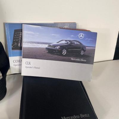 Lot 80. Mercedes Bag and Manuals