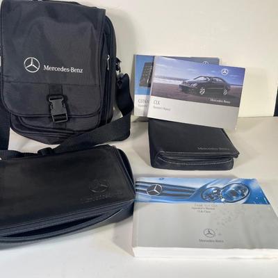 Lot 80. Mercedes Bag and Manuals