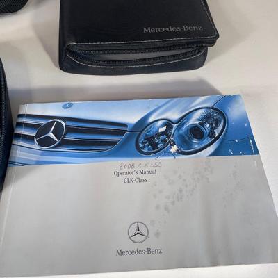 Lot 80. Mercedes Bag and Manuals