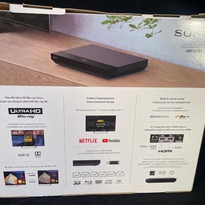 Lot 23.5 Sony Smart Blu-Ray New