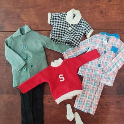 Vintage Ken doll clothes. No labels