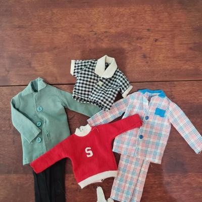 Vintage Ken doll clothes. No labels