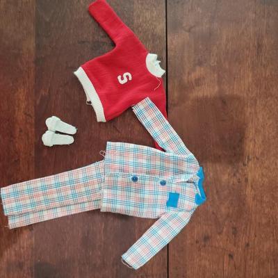 Vintage Ken doll clothes. No labels