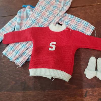 Vintage Ken doll clothes. No labels