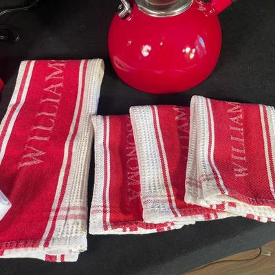 Lot 85. Red Kitchen Gear