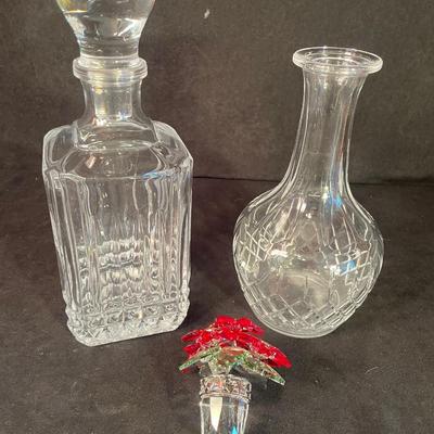 Lot 100 Glass Decanters