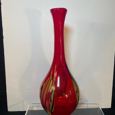 Lot 105. Blown Glass Vase