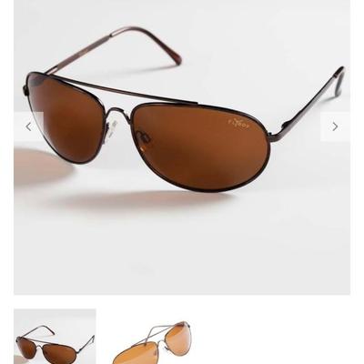 NEW! Two Pair Copper Flyboy Sunglasses